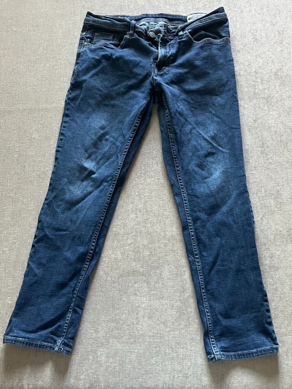Buffalo David Bitton Jackson Jeans Men 32x30 Blue Denim Straight Stretch Pockets